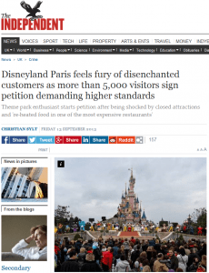 Disneyland-Krise: Enttäuschter Besucher startet Online-Petition