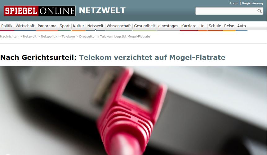 Telekom versucht sich an der Mogel-Flat