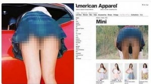 american apparel mini