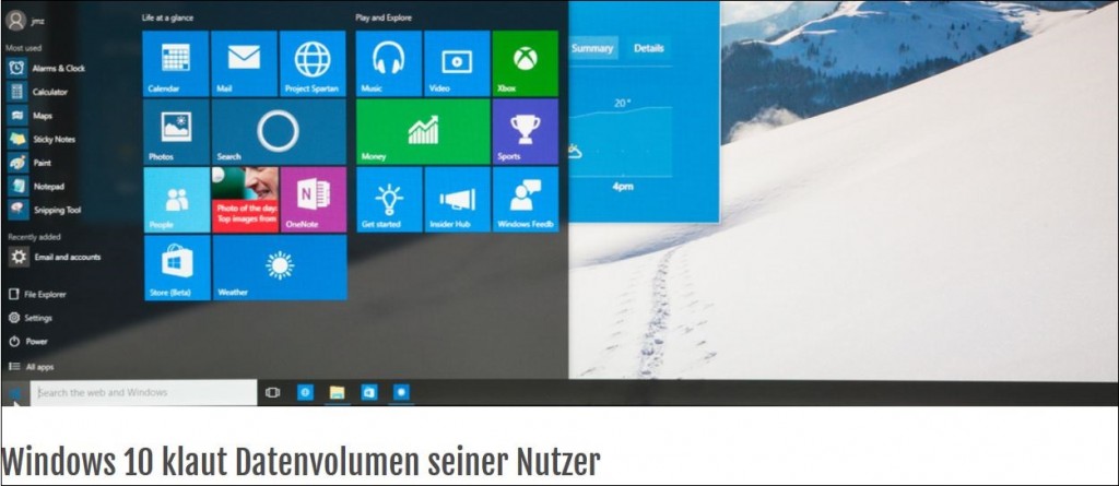 Windows 10 Krisen-PR