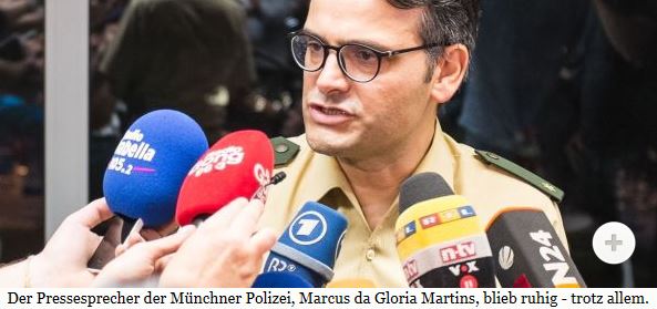 Krisen-PR Münchener Polizei