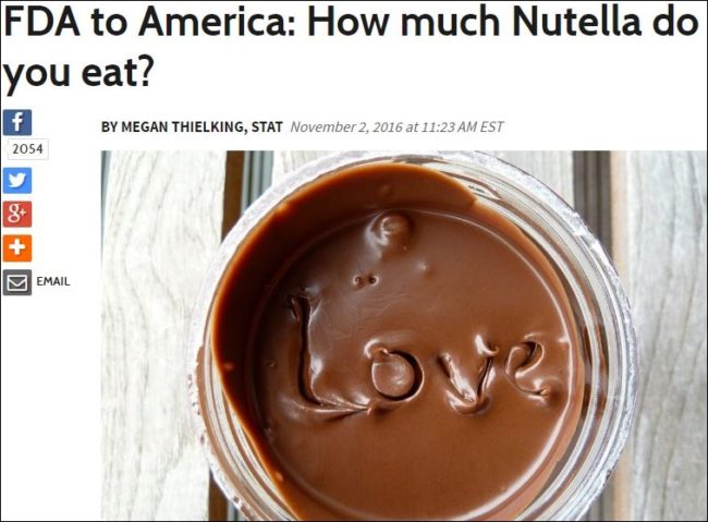 Krisen PR Nutella