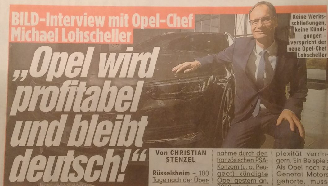 Krisen-PR Opel