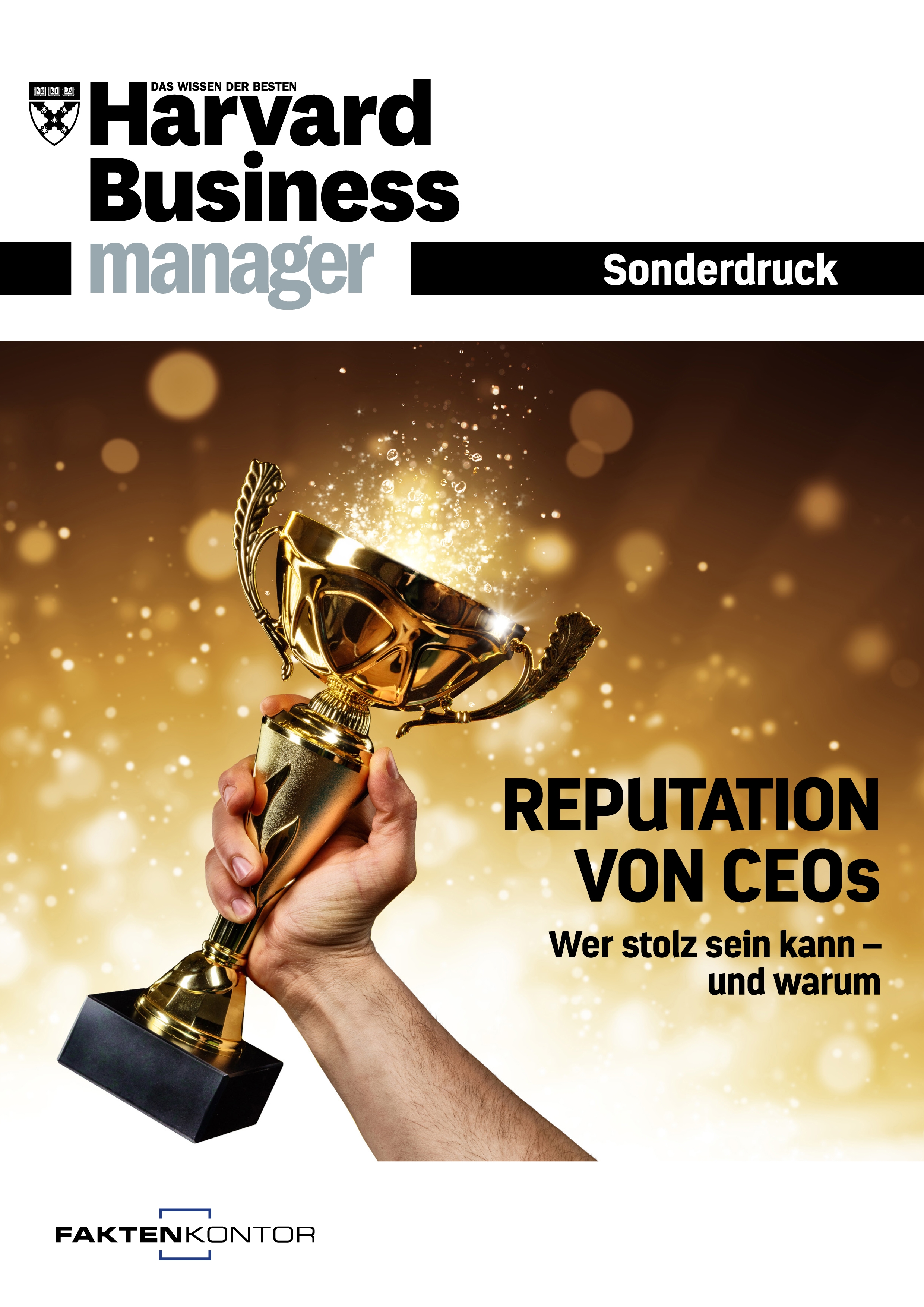 Titelbild Harvard Business Manager Sonderdruck "Reputation von CEOs"
