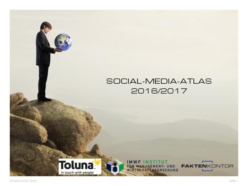 Social Media-Atlas 2016 / 2017